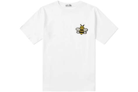 dior bee t-shirt|white cotton bee shirt.